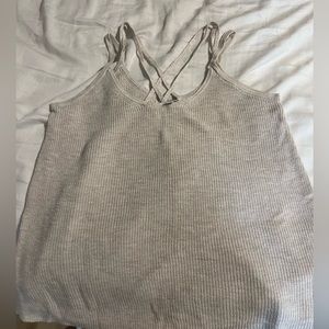 American Eagle criss cross sweater tank